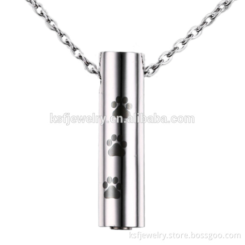 Stainless Steel Keepsake Necklace Cremation Urn jewelry China Factory